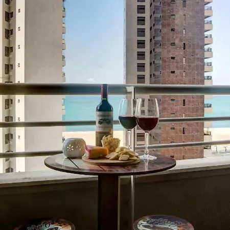 Flat Mar Azul - Beira Mar Fortaleza Exterior photo